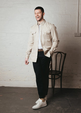 Dark Navy Blue Wool Waistcoat