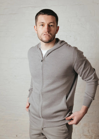 Light Grey Washed Chinos