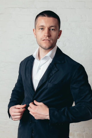 Navy Unconstructed Jacket