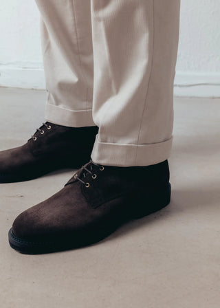 Sand Colour Corduroy Trousers