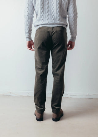 Olive Corduroy Trousers