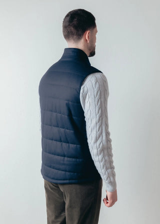 Navy Gilet