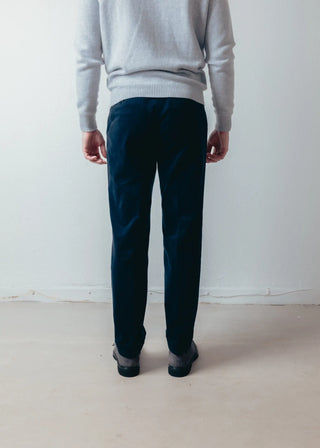 Navy Corduroy Trousers