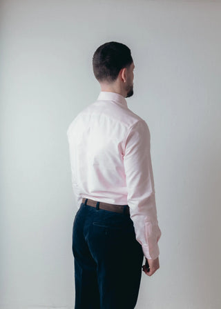 Soft Pink Oxford Button Down Shirt