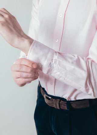 Soft Pink Oxford Button Down Shirt