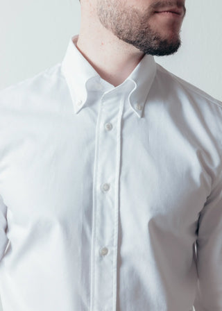 White Oxford Button Down Shirt
