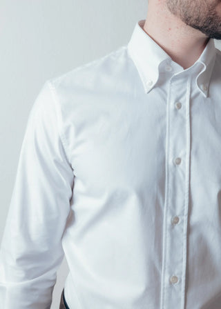 White Oxford Button Down Shirt
