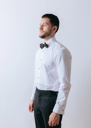 Pleated Front Evening shirt