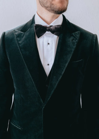 Emerald Green Velvet Jacket