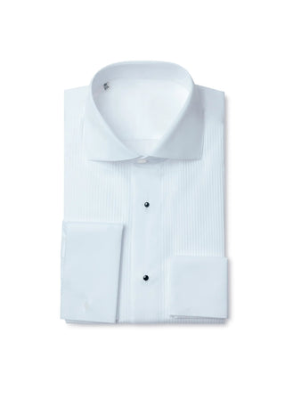  Pleated Front Evening shirt