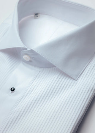 Pleated Front Evening shirt
