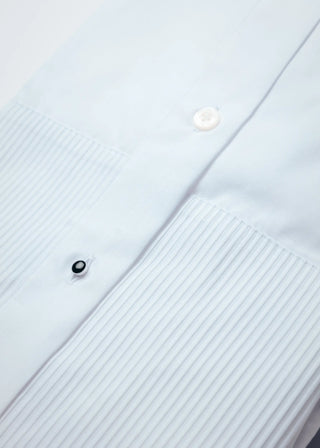 Pleated Front Evening shirt