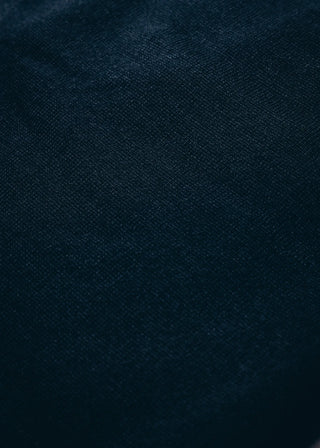 Navy Blue Merino Wool Roll Neck Sweater