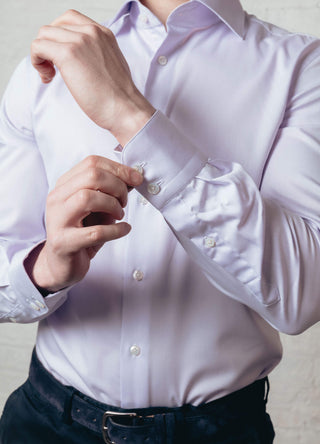 Lilac Twill Shirt