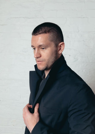 Midnight Blue Rain Coat