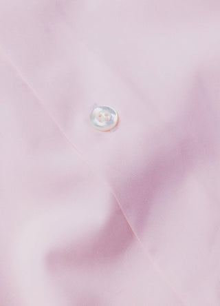 Soft Pink End-on-end Cotton Shirt