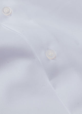 White Twill Shirt Button Cuff