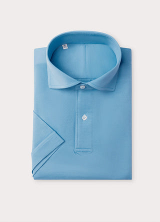 Mid Sky Short Sleeve Polo