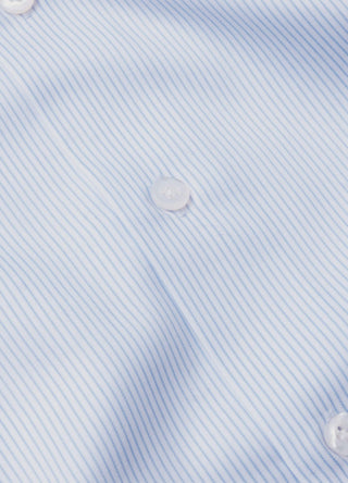 Sky Blue Pin Stripe