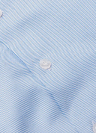 Sky Blue Hounds Tooth