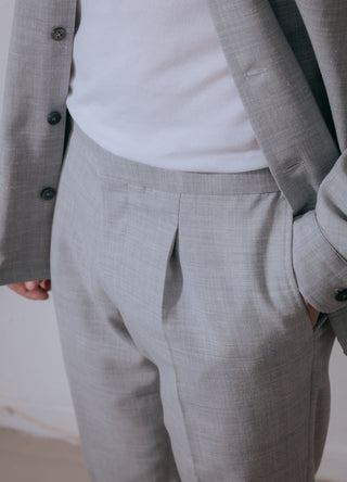 Light Grey Casual Two Piece