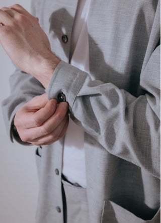 Light Grey Casual Two Piece