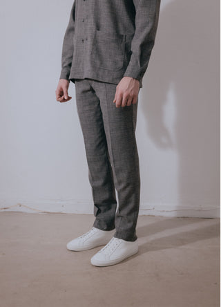 Dark Gray Casual Two Piece