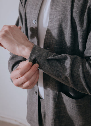 Dark Gray Casual Two Piece