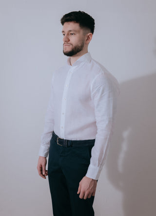 White Linen Shirt