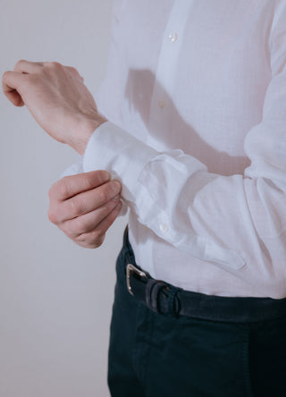 White Linen Shirt
