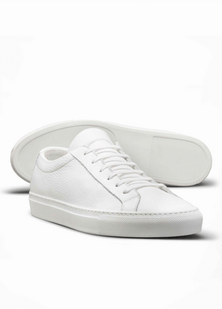 White Low-Top Sneaker
