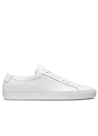 White Low-Top Sneaker