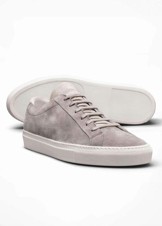 Light Grey Suede Sneaker