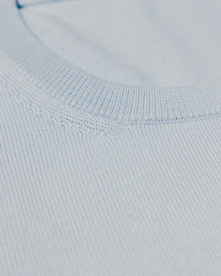 Long Sleeve Merino Crew Neck Jumper – Sky Blue