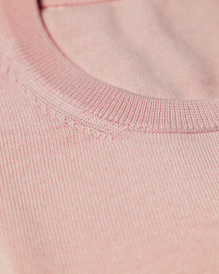 Long Sleeve Merino Crew Neck Jumper – Pink
