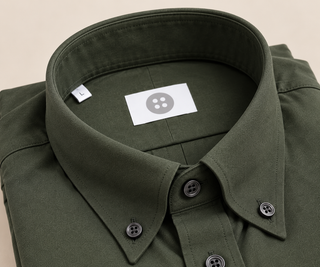 Khaki Green Utility Two Pocket Overshirt