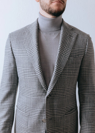 Grey Checked Jacket