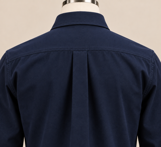 Navy Utility Two Pocket Overshirt