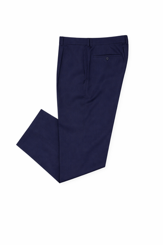 Seersucker Trousers – Navy