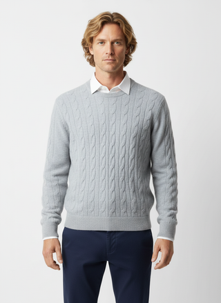 Cashmere Cable Knit Jumper