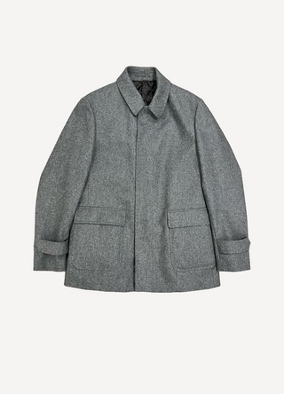 Grey Wool Classic Jacket