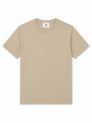 Stone Classic Cotton Crew Neck T-Shirt
